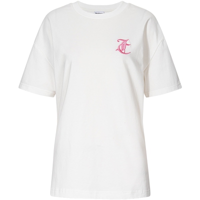 JuicyCouture橘滋刺绣短袖T恤