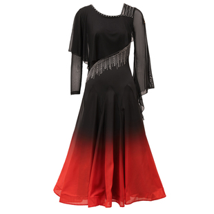 朵俏摩登舞新款连衣裙国标舞专业比赛服华尔兹高级舞裙演出服裙子