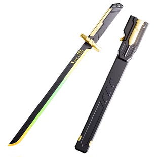 2026网红新款拔刀火花光剑激光剑男孩发光宝剑喷雾刀新年生日礼物