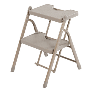 YSF家用折叠梯子二步爬梯花架置物架梯椅子居家多功能置物小楼梯