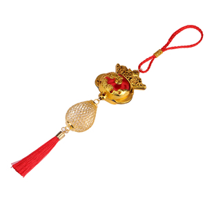 新年福灯笼镂空网灯笼挂件春节元旦室内商场喜庆氛围挂饰贺喜礼品