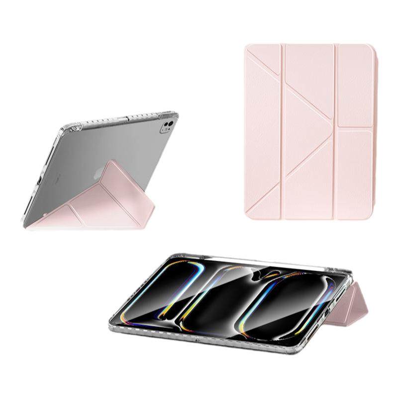 兴菲iPad11代保护壳Air7代11英寸透明亚克力防弯M3Y折2025新款mini6带笔槽硬壳全包软边Pro防摔苹果第
