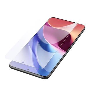 适用于红米K40钢化膜k40s全屏覆盖redmik40pro手机膜5G版抗蓝光小米k40pro+高清护眼k40游戏增强版防指纹屏保