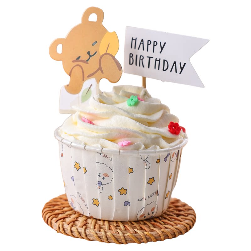 纸杯蛋糕纸托杯子模具烤箱专用小马芬一次性烘焙做的号卡通麦