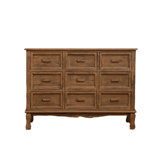 欧式加厚实木八斗柜卧室家具全木抽屉收纳斗柜客厅储物柜八斗橱柜