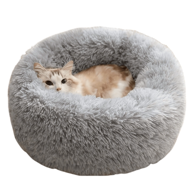 猫窝冬季保暖半封闭式网红毛毛窝