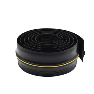 车库门槛条门缝底部密封条 卷帘门挡水条 户外水泥地面挡水橡胶条