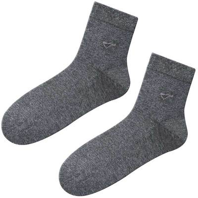 七匹狼防臭吸汗全棉抗菌男士袜子