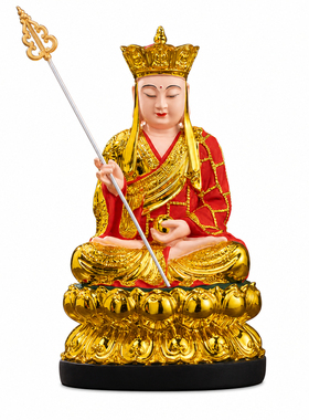 地藏王菩萨树脂佛像摆件