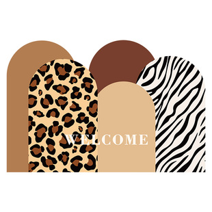 卡通丝圈入户地垫家用入户门口外地垫耐脏免洗可裁剪玄关门外地毯