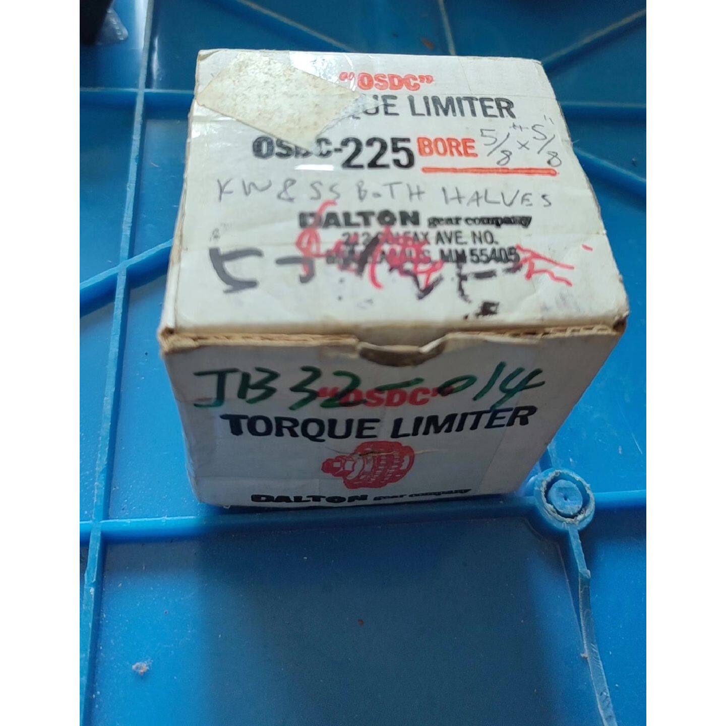 议价-DALTON 联轴器 OSDC225 BORE 扭矩限制器