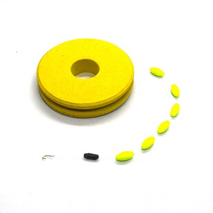 溪流钓线组六粒漂石斑马口线组手工免调铅小鱼溪哥马口单钩通线