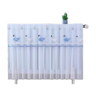 暖气片罩家用新款防熏墙暖气罩子老式新式四季通用暖气片万能盖巾