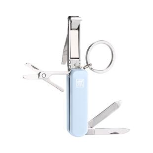 德国双立人多功能指甲刀不锈钢户外军刀可折叠指甲钳便携指甲剪刀