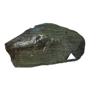 天然溪流石大块主石彩石鱼缸一石成景原生态乌龟晒泰彩石鱼缸造景