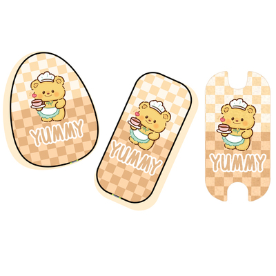 爱玛通用电动车坐垫脚垫套装