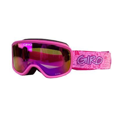 儿童滑雪眼镜GIRO高清兼容头盔