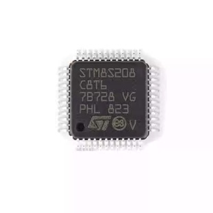 STM8S208C8T6 LQFP-48封装 ST意法STM8S208C8T6贴片 8位微控制器
