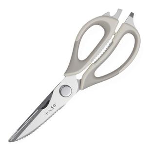 十八子作多功能烤肉剪刀 家用户外露营烧烤牛排商用不锈钢剪子