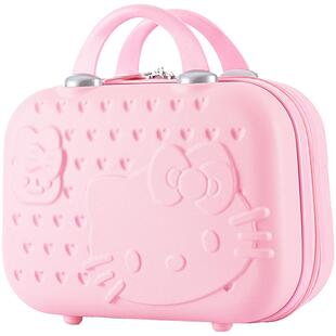 厂家直批手提箱行李箱化妆箱14寸卡通结婚箱女小型儿童迷你伴手礼