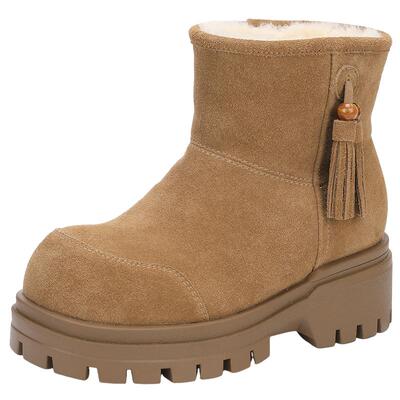 saturdaymode雪地靴东北保暖加绒