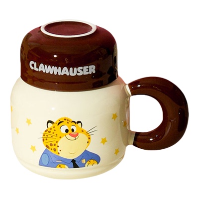 正版疯狂动物城陶瓷马克杯可爱