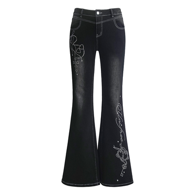 UNIFREEPLUS大码复古牛仔裤