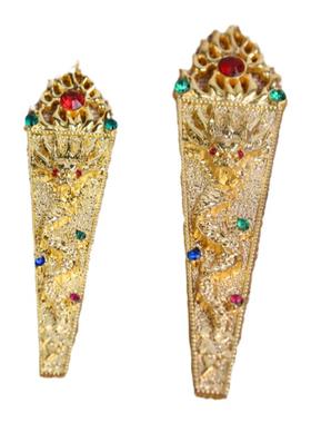 合金妈祖神像摆件道法器