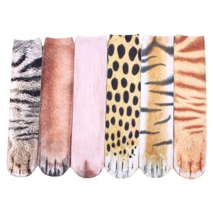 猫爪猫咪猫脚猫腿袜子动物3d仿真jio微博网红同款长筒袜男女搞怪