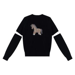 FDR 巨好看的内搭毛衣女今年新款小马元素可外穿针织衫上衣打底衫