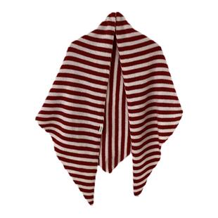 2025春季新款澳洲羊毛wool100%披肩外搭女高端保暖三角围巾女叠穿