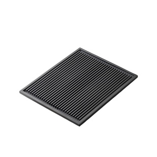 茶桌茶盘嵌入式面板乌金石大理石火烧石盖板定制茶台内嵌石板石盘