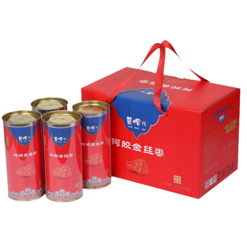 无核阿胶枣蓝帽π金丝小枣礼盒