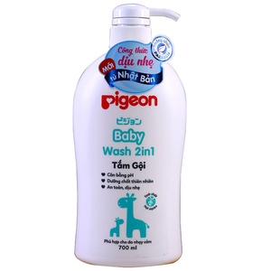 Pigeon贝亲婴儿二合一洗发沐浴露
