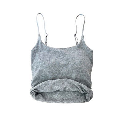 2025新款秋冬加绒保暖吊带带胸垫