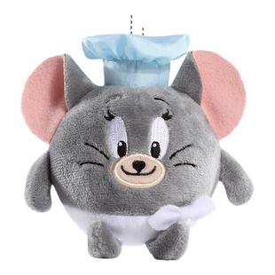 猫和老鼠柔软出气降压可爱毛绒玩具解压发泄捏捏球公仔棉花娃娃