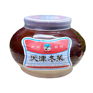 长城牌天津冬菜300g特产陶瓷瓶云吞汤料潮汕砂锅粥馄饨煲汤调味料