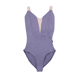 青青之舞 | 进口奶丝深V宽带体服 舞蹈练功成人女芭蕾连体练功服