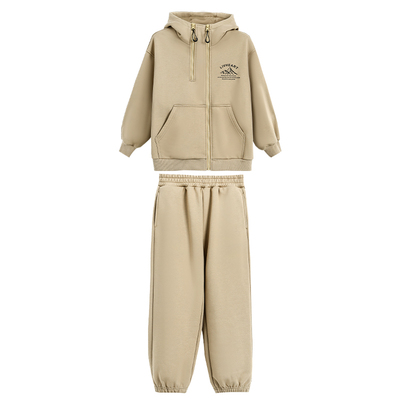 女童秋冬卫衣套装大童