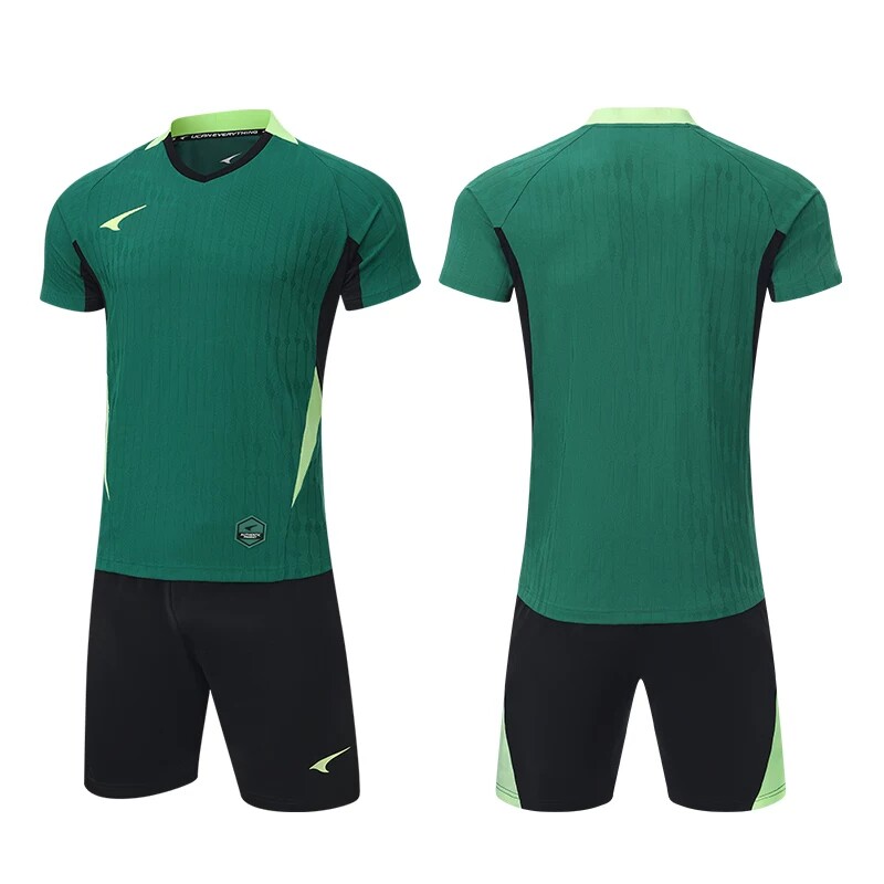 UCAN锐克足球服定制男2026新款球衣套装比赛组队服训练套服短袖款