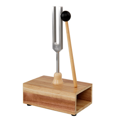 432/528hz音叉高频率共振音愈疗工具瑜伽/冥想提高专注消磁音叉