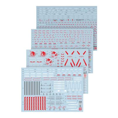 EVO荧光贴纸PG完美独角兽水贴