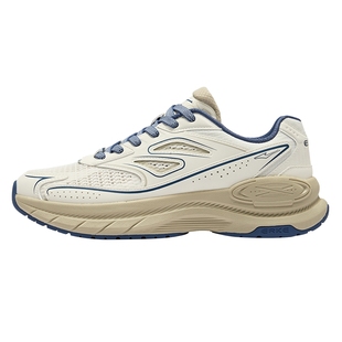 鸿星尔克赤帝3男鞋秋冬增高厚底运动鞋革面复古老爹鞋百搭休闲鞋