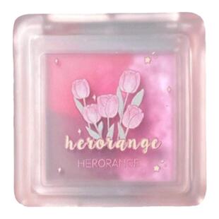 夏日多色系眼影盘哑光珠光落日粉色烟熏紫色系韩妆眼影小盘便携式