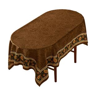 范居态度凯琳美式氛围感复古客厅餐桌布轻奢防尘布高级感茶几盖布
