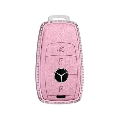 25款奔驰钥匙套E300L车C级C260L壳GLC300L/EQE350/C200L包扣女