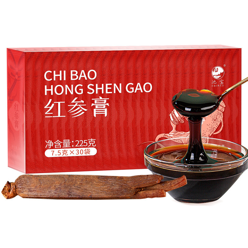 红参膏红参饮品浆茶红渗膏长白山高丽参提取液浓缩非韩国40%含量