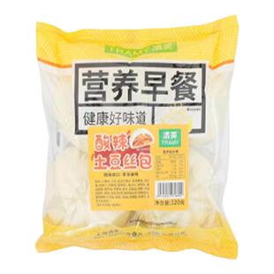 上海清美早餐迷你鲜肉包迷你奶黄包270克速冻点心江浙沪皖