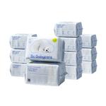 babycare婴儿小熊面膜柔巾洗脸巾80抽12包加厚非棉柔巾非湿巾