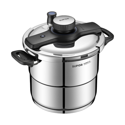 苏泊尔高压锅304不锈钢12重防爆